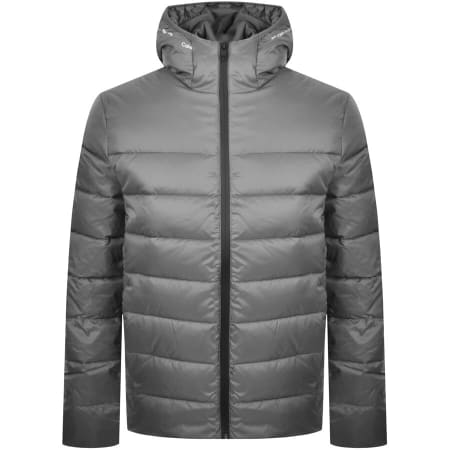 Product Image for Calvin Klein Jeans Padded Hooded Jacket Grey
