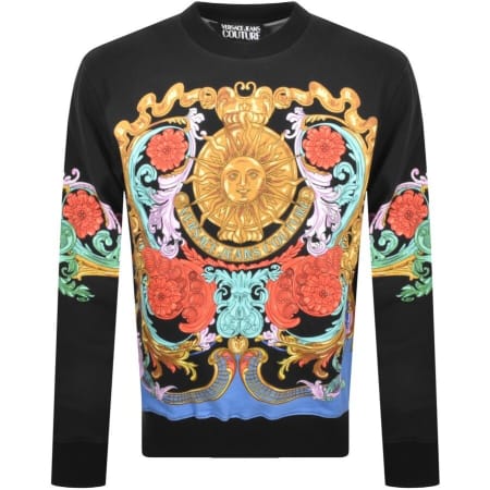 Product Image for Versace Jeans Couture Logo Sweatshirt Black