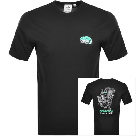 Product Image for adidas Originals Adventure Packalot T Shirt Black