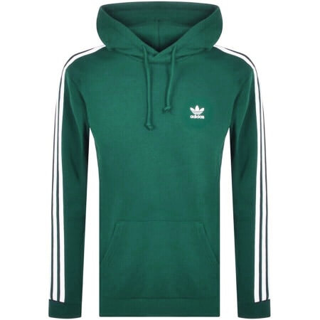 Product Image for adidas Originals 3 Stripes Hoodie Green