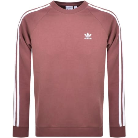 Product Image for adidas Originals 3 Stripes Sweatshirt Red