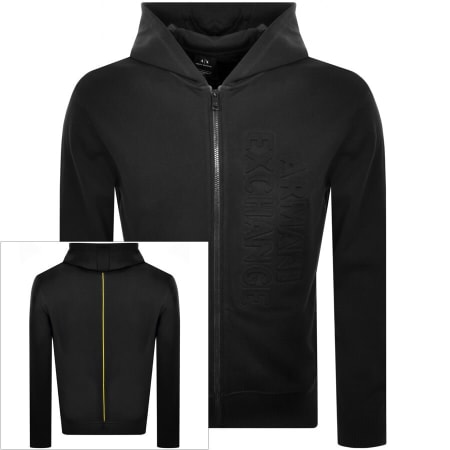 Product Image for Armani Exchange Logo Hoodie Black