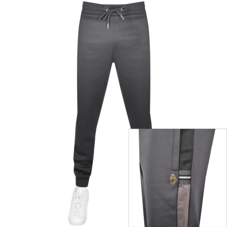 Product Image for Luke 1977 Lashing Sport Taped Jogging Bottoms Grey