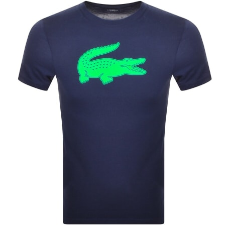 Product Image for Lacoste Sport Crew Neck T Shirt Navy