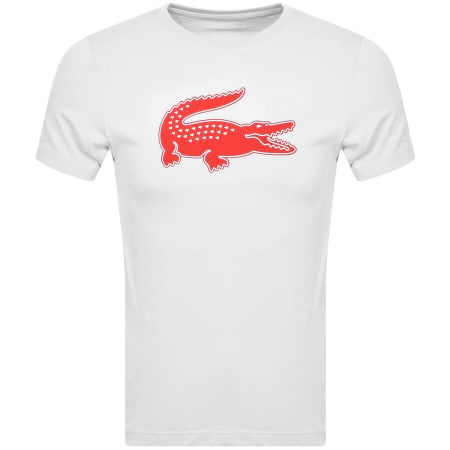 Product Image for Lacoste Sport Crew Neck T Shirt White