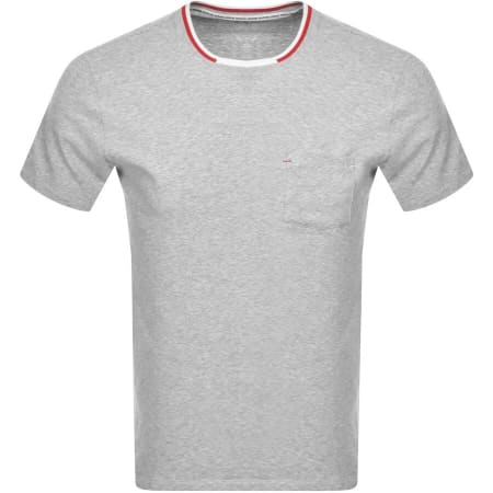 Product Image for Lacoste Loungewear Crew Neck T Shirt Grey