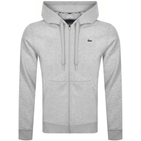 Product Image for Lacoste Sport Full Zip Hoodie Grey