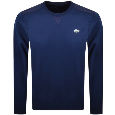 Product Image for Lacoste Sport Crew Neck Sweatshirt Navy
