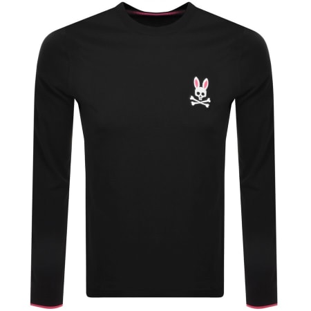 Product Image for Psycho Bunny Miske Long Sleeve T Shirt Black