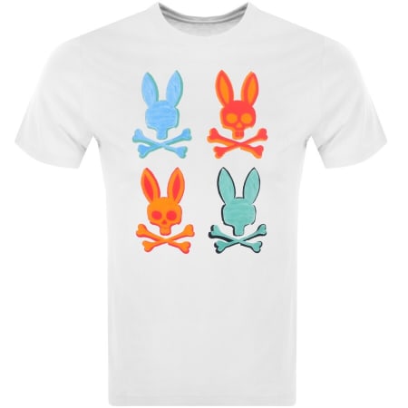 Product Image for Psycho Bunny Carter Crew Neck T Shirt White