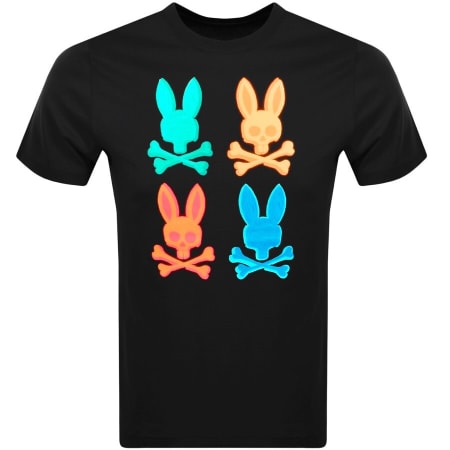 Product Image for Psycho Bunny Carter Crew Neck T Shirt Black