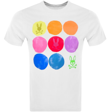 Product Image for Psycho Bunny Bicknell Crew Neck T Shirt White