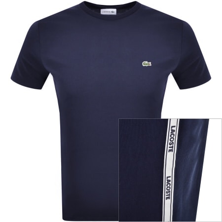 Product Image for Lacoste Crew Neck T Shirt Navy