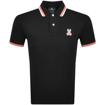 Product Image for Psycho Bunny Wallis Polo T Shirt In Black