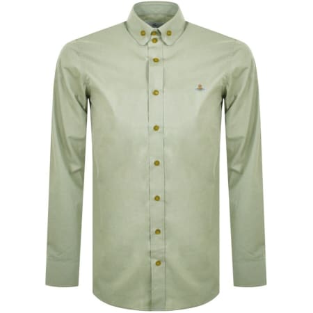 Product Image for Vivienne Westwood Krall Long Sleeved Shirt Green