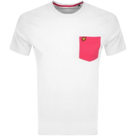 Product Image for Lyle And Scott Contrast Pocket T Shirt White