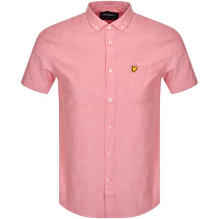 Product Image for Lyle And Scott Short Sleeve Shirt Pink