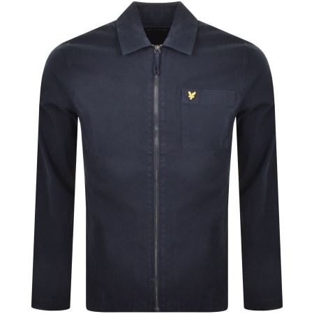 Product Image for Lyle And Scott Overshirt Navy