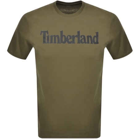 Product Image for Timberland Logo T Shirt Khaki