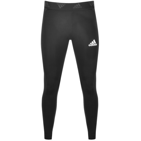 Product Image for adidas Training Tech Fit 3 Stripes Tights Black