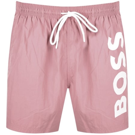 Product Image for BOSS Octopus Swim Shorts Pink