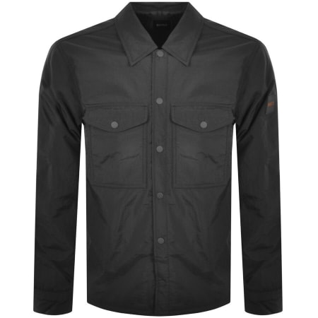Product Image for BOSS Lowarm Overshirt Jacket Black