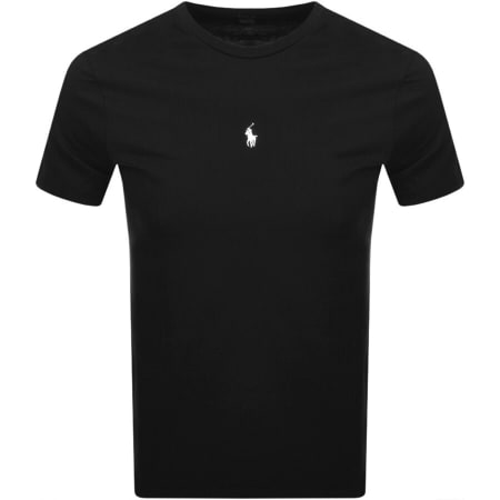 Product Image for Ralph Lauren Crew Neck Logo T Shirt Black