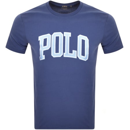 Product Image for Ralph Lauren Logo Crew Neck T Shirt Navy