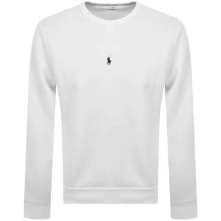Product Image for Ralph Lauren Logo Sweatshirt White