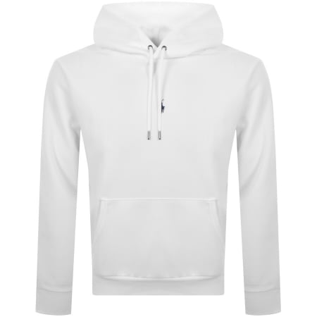 Product Image for Ralph Lauren Logo Hoodie White