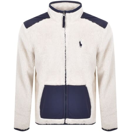 Product Image for Ralph Lauren Full Zip Sweatshirt Cream