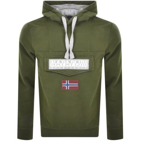 Product Image for Napapijri Bergee Hoodie Green