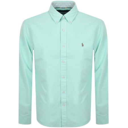 Product Image for Ralph Lauren Oxford Long Sleeve Shirt Blue