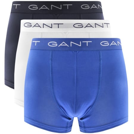 Product Image for Gant Three Pack Stretch Boxer Trunks White