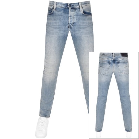 Product Image for G Star Raw 3301 Slim Fit Jeans Blue