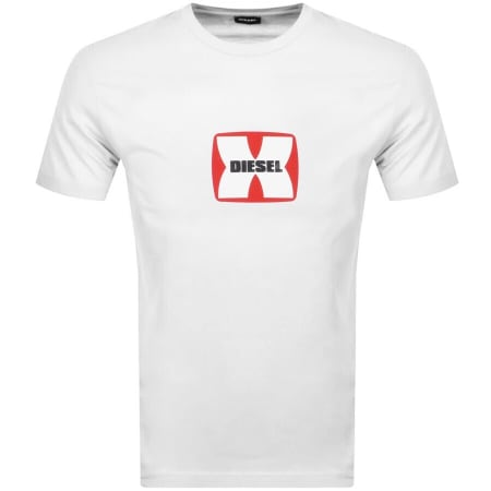 Product Image for Diesel T Diegor Short Sleeved T Shirt White