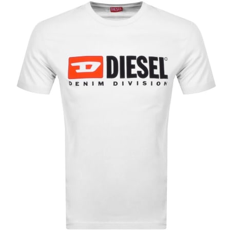 Product Image for Diesel T Diegor Short Sleeved T Shirt White