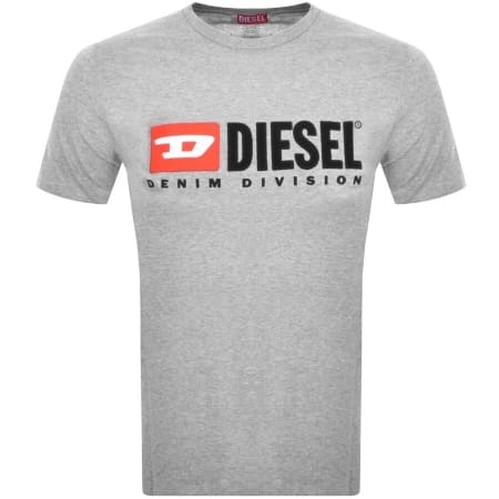 Product Image for Diesel T Diegor Short Sleeved T Shirt Grey
