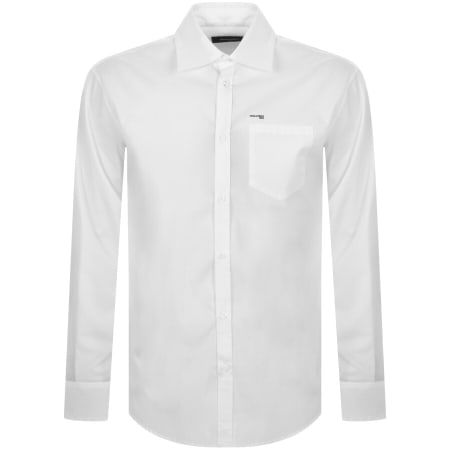 Product Image for DSQUARED2 Mini Logo Long Sleeve Shirt White