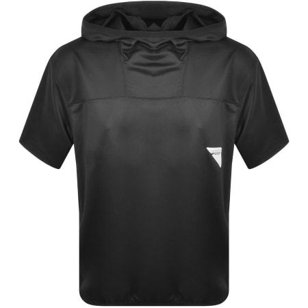 Product Image for HUGO Drunning X Short Sleeved Hoodie Black