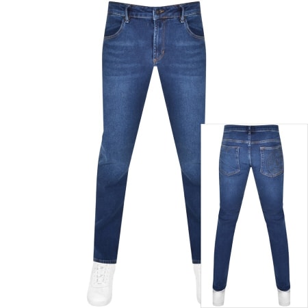 Product Image for Versace Jeans Couture Narrow Fit Jeans Navy