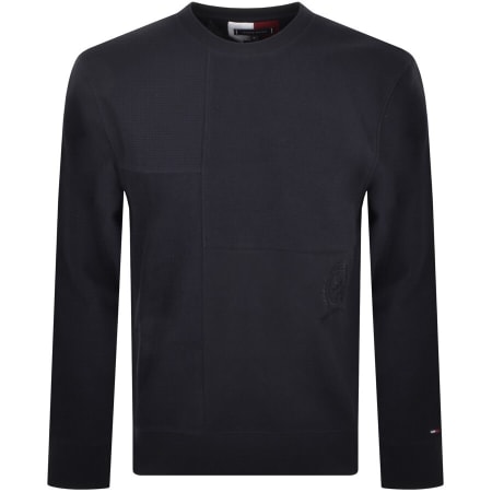 Product Image for Tommy Hilfiger Logo Sweatshirt Navy