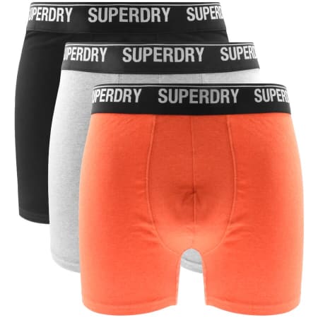 Product Image for Superdry Triple Pack Boxer Shorts Black