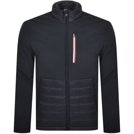 Product Image for Tommy Hilfiger Padded Mix Media Jacket Navy