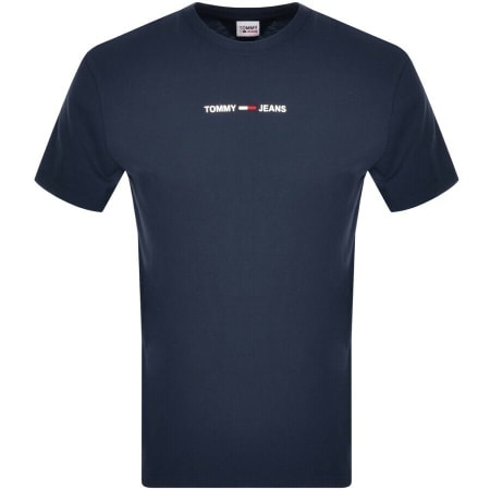 Product Image for Tommy Jeans Logo T Shirt Navy