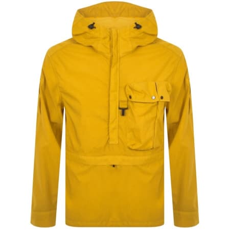 Product Image for CP Company Hooded Overshirt Yellow