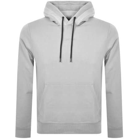 Product Image for Calvin Klein Logo Hoodie Grey