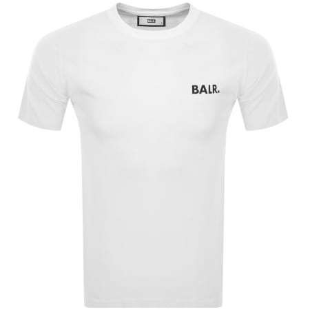 Product Image for BALR Athletic Short Sleeved T Shirt White