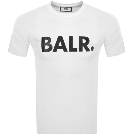 Product Image for BALR Straight Branded T Shirt White