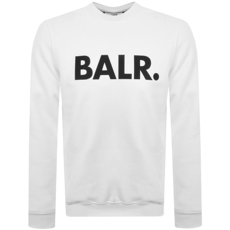 Product Image for BALR Straight Branded Sweatshirt White
